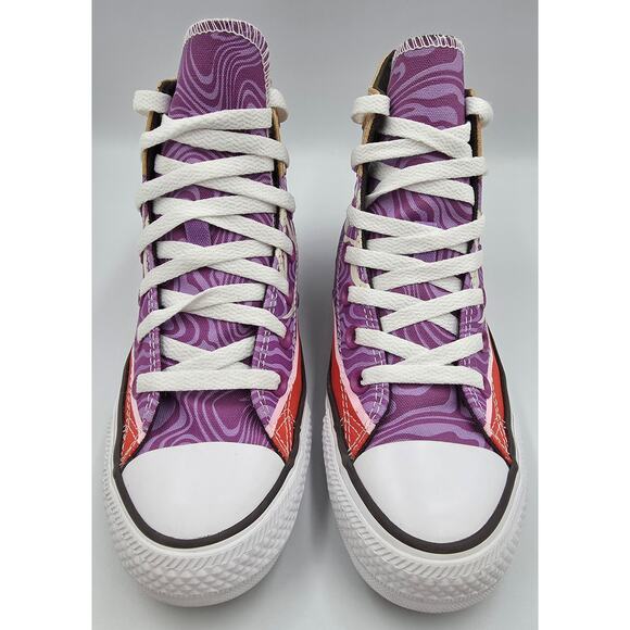 Converse Willy Wonka x Chuck Taylor All Star High Swirl Mens Sz 4 Womens Sz 6 - Picture 2 of 14